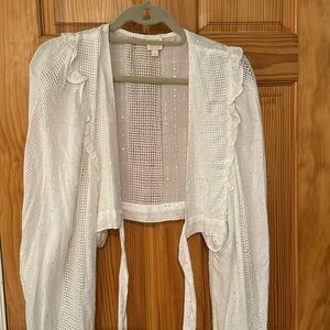 Surf Gypsy white cover up top